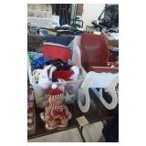 Huge Bin of Christmas Ornaments