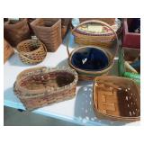 Pair of longaberger baskets