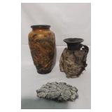 Newspaper & Japan Vase