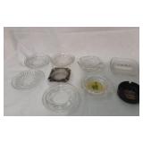 Vintage Glass Ashtrays