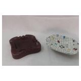 Retro Glass Ashtrays