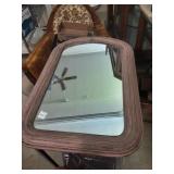 Wall hanging mirror