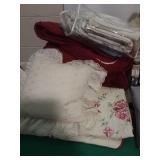 Quilt, pillows and more