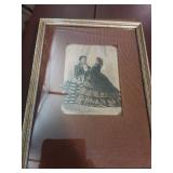Framed vintage prints from 1859 & 1860