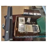 Vintage clock radio and more