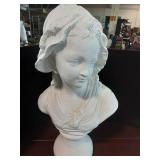 Plaster statue of a women