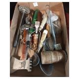 Vintage kitchen utensils