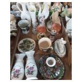 Small vases, figurines and more