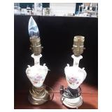 Pottery lamps and more