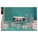 Huge Lot of Crystal & Glass Items