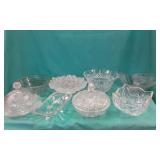 Large Lot of Cut Glass