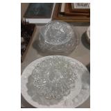 Huge Lot of Glass Serving Plates