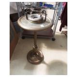 Vintage brass ashtray