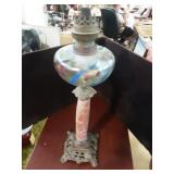 Antique oil lamp