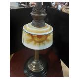Antique oil lamp
