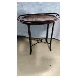 Wicker top table
