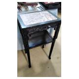 Teak wood Chinese side table