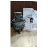 Jade dragon Ding Vase 300BC