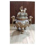 Bronze Dragon incense burner