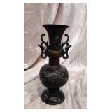 Bronze bud Vase