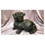 Jade dragon sculpture