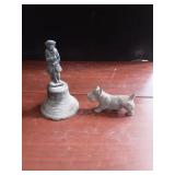 Soldier cast Iron bell