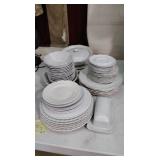 White dishes