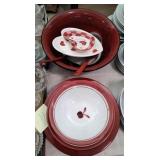 Hand painted dishware