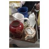 Unique vase with table wear