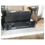 Amplifier and speakers