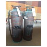 Vintage fire extinguisher
