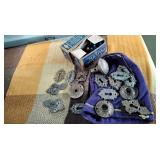 Antique brass hardware