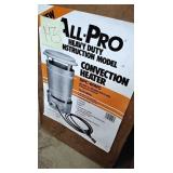 All pro heavy duty convection heater