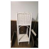 Metal and wood stand