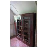 Double antique glass