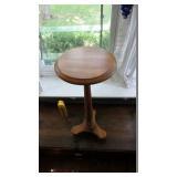Standing oak table