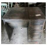 Antique flip top desk