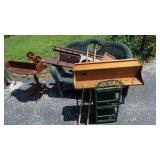 Assorted shelves and tables