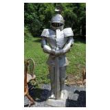 Knight armor statue