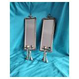 Mirror wall sconces