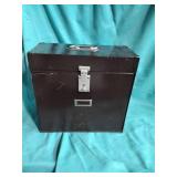 Metal single file cabinet