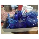 Blueware  glass lot