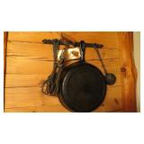 Cast iron skillet and utensils