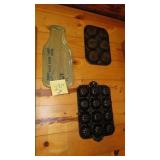 Cupcake pans and wall decor