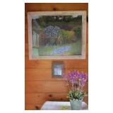 Pictures and artificial plant