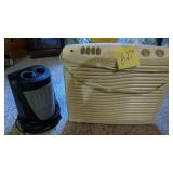 Heater and air cleaner