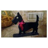 Cast iron Scottie dog