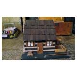 Cabin dollhouse