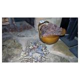 Copper pot and wreath