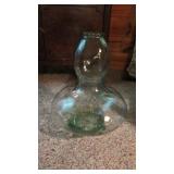 Large glass vase